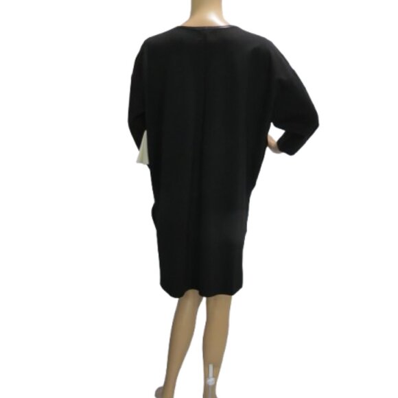 Press Elegant Black Tunic Top - Picture 4 of 6